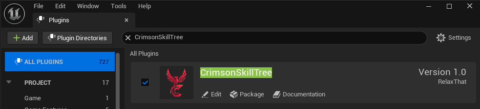 Enable Plug-in